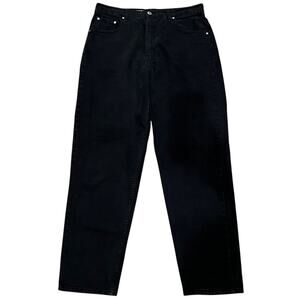 Levi's Vintage 90's Black Silver Tab Loose Jeans 34x31
